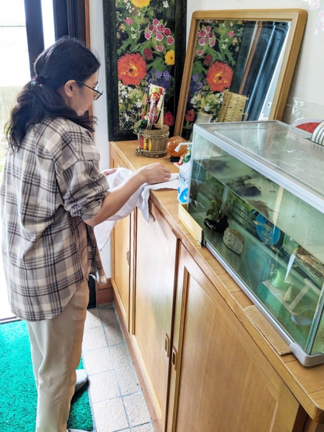 作業(清掃) 作業(清掃)